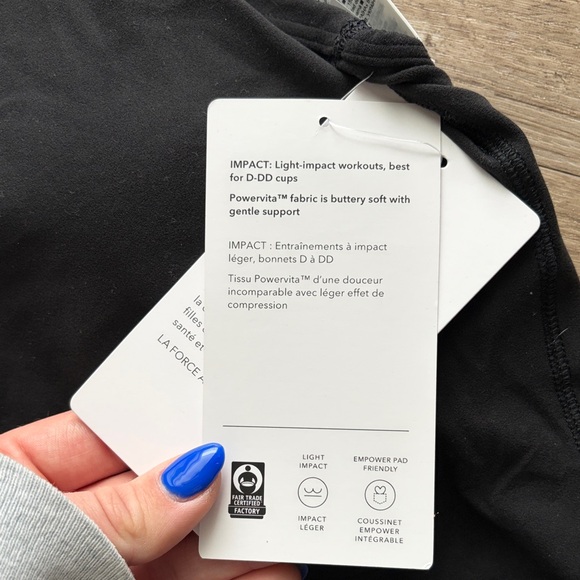 Athleta Black Top - Picture 4 of 4